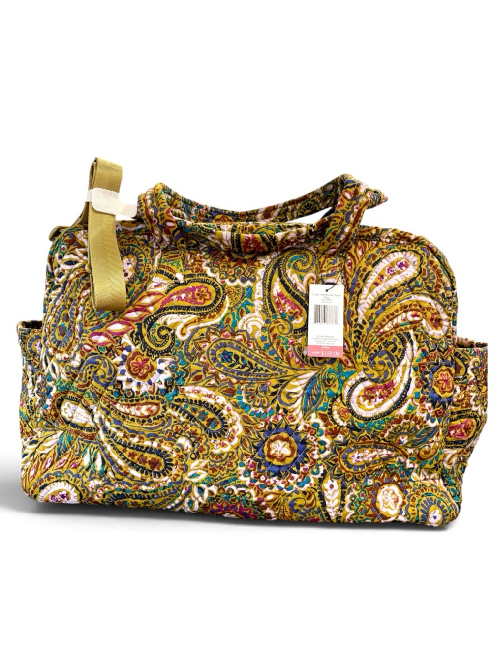 🌸Vera Bradley Large Cotton Weekender Travel Bag - Picture 2 of 10